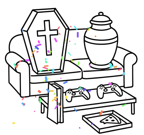 Abschiedsparty für Gamer:innen - Ab unter die Erde - Bestattungen Berlin