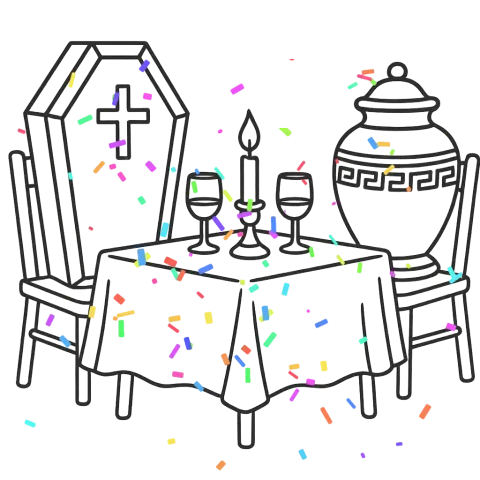 Abschiedsparties für Romantiker:innen - Ab unter die Erde - Bestattungen Berlin