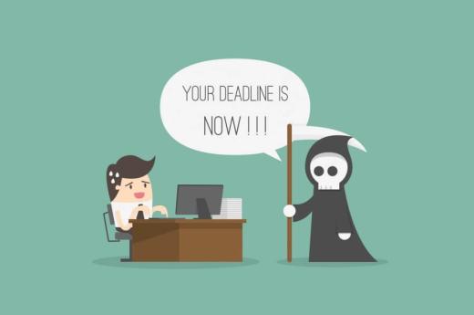 Your deadline is now